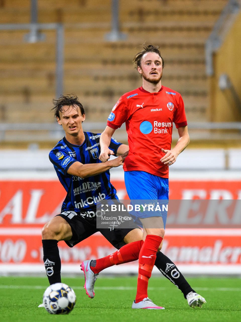 Sirius Hjalmar Ekdal och Helsingborgs Rasmus Jönsson