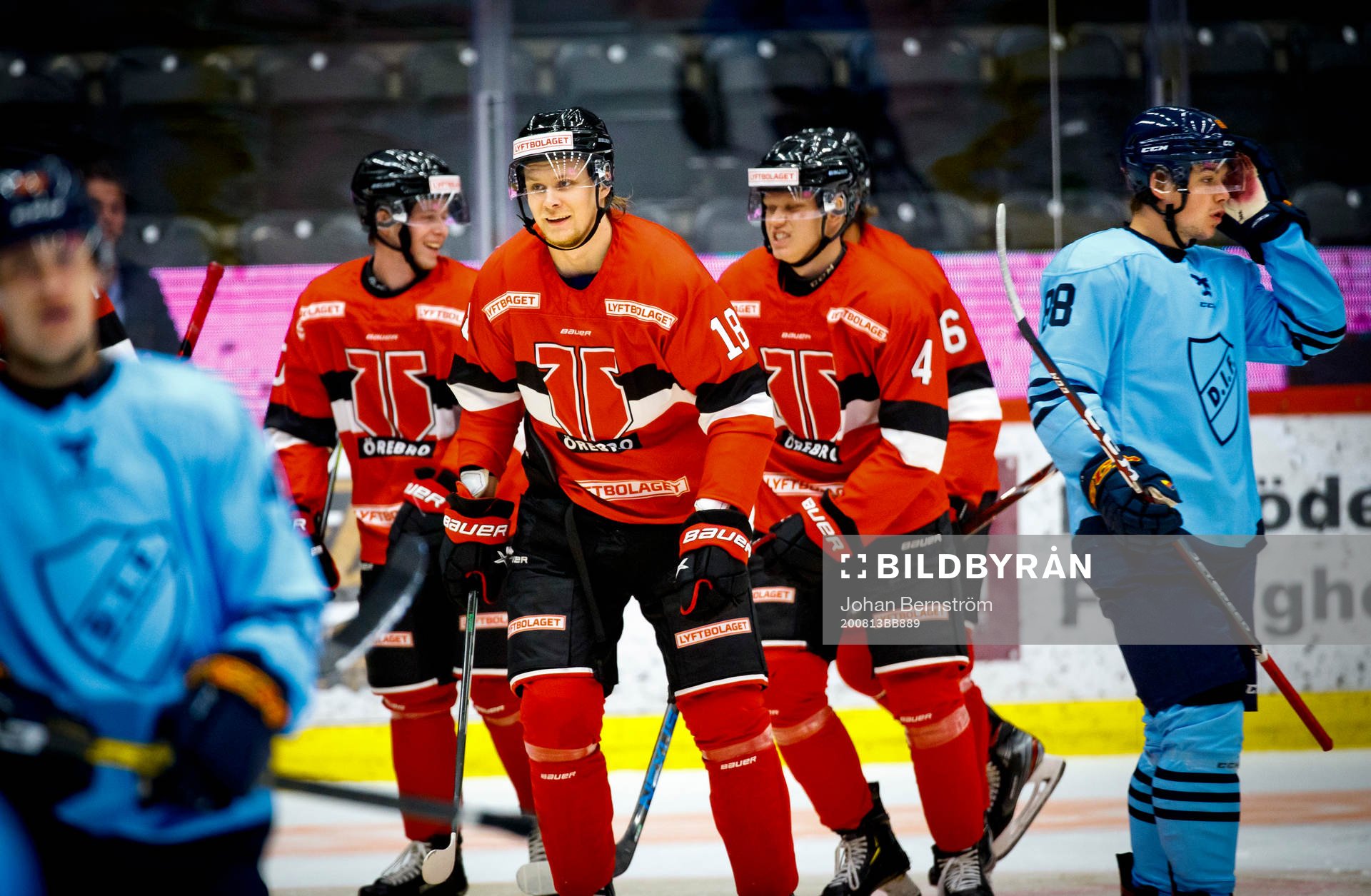 Örebros Hockey Rodrigo Abols jublar
