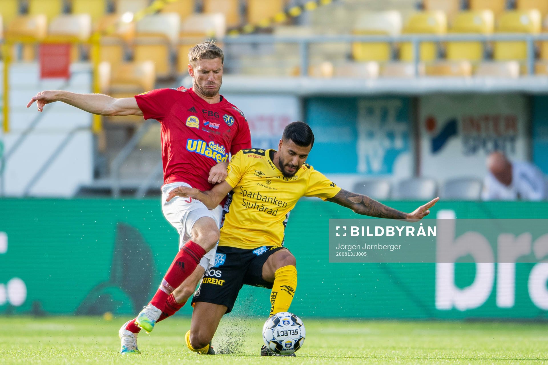 Falkenbergs Karl Söderström och Elfsborgs Rami Kaib