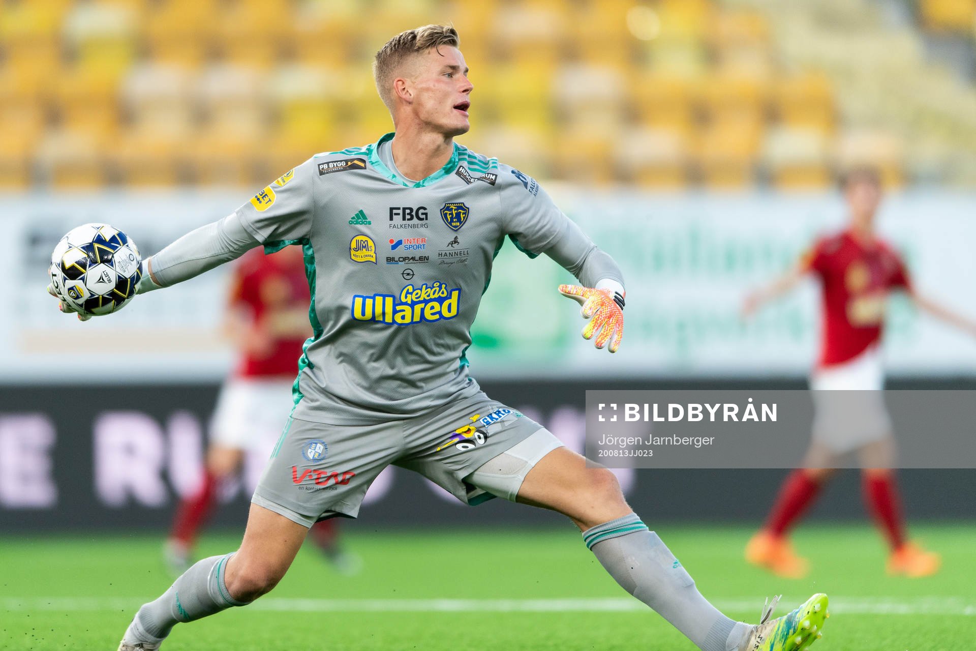 Falkenbergs målvakt Johan Brattberg