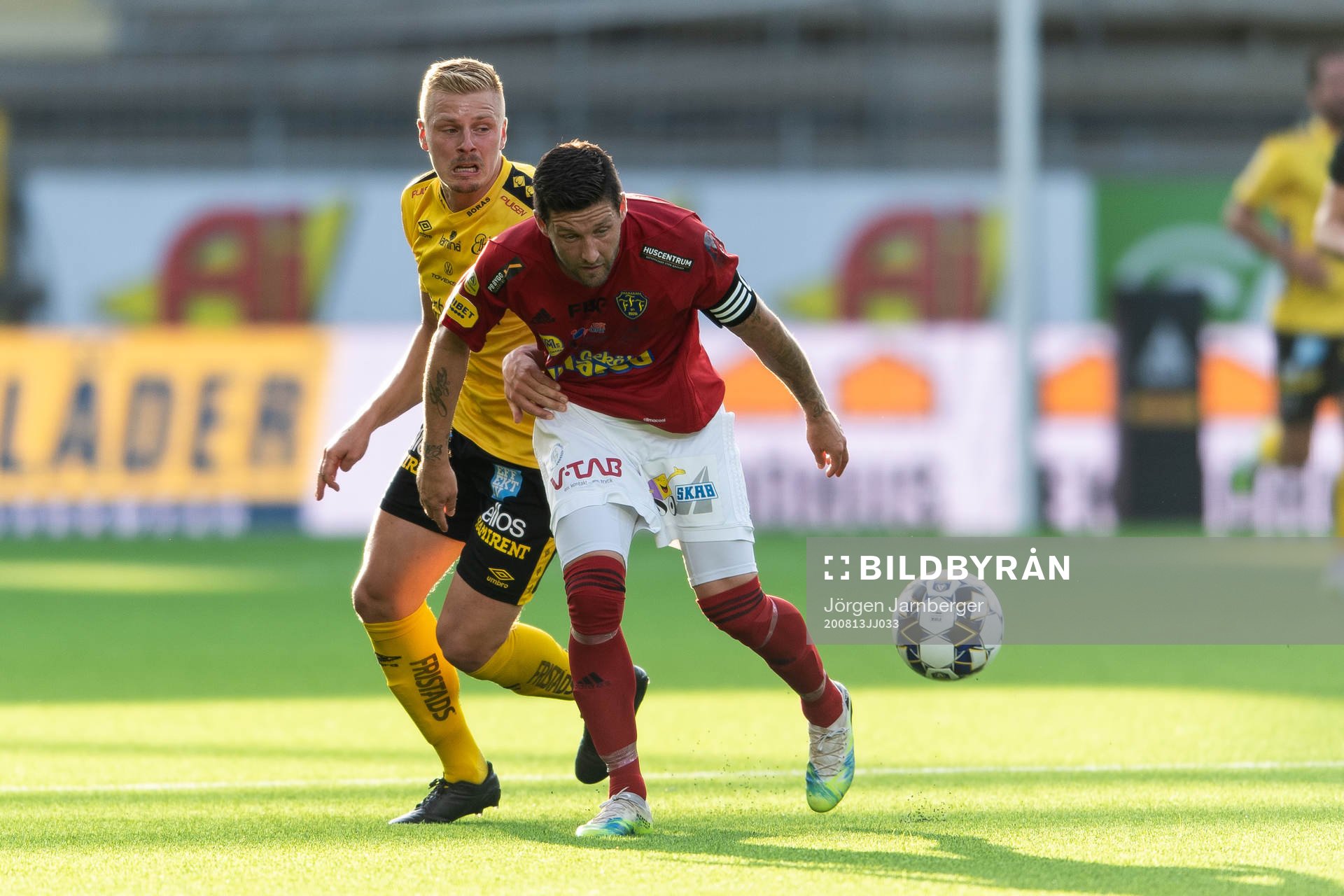 Falkenbergs Tibor Brink Joza och Elfsborgs Per Frick