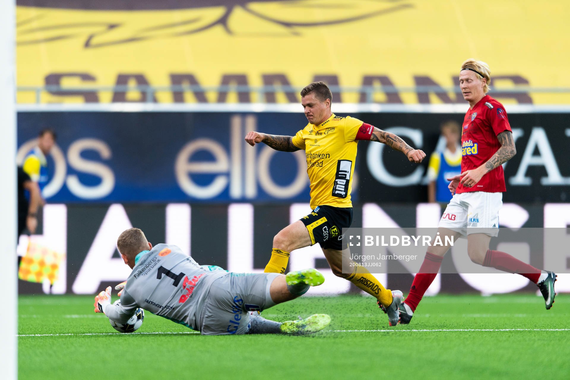 Elfsborgs Samuel Holmén och Falkenbergs Jacob Ericsson