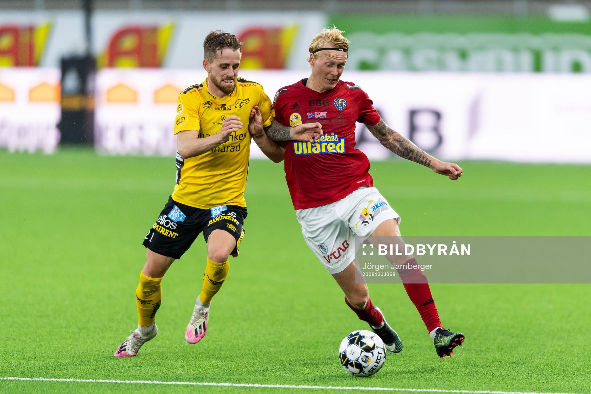 Elfsborgs Rasmus Alm och Falkenbergs Jacob Ericsson