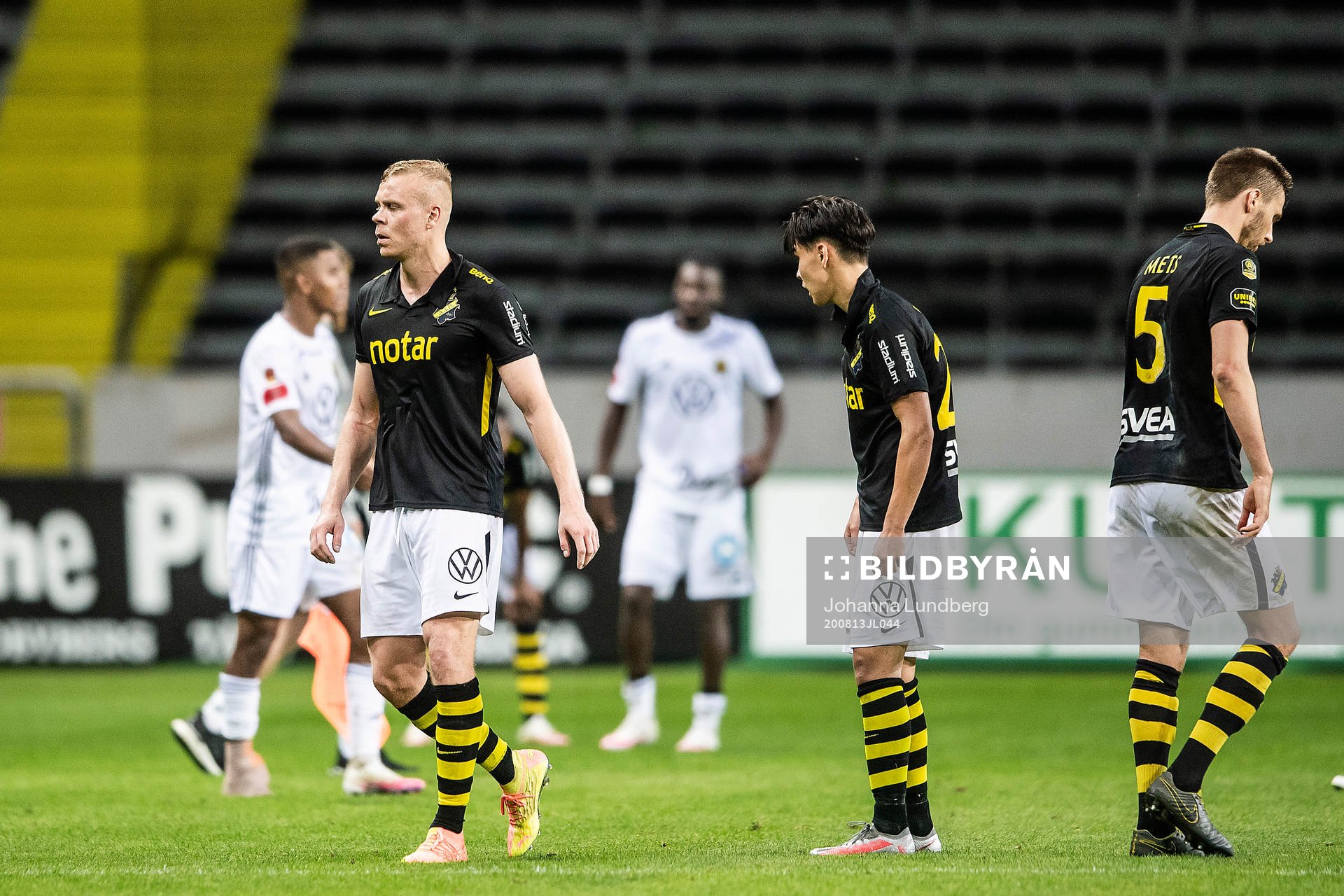 s Kolbeinn Sigthorsson, Eric Kahl och Karol Mets deppar