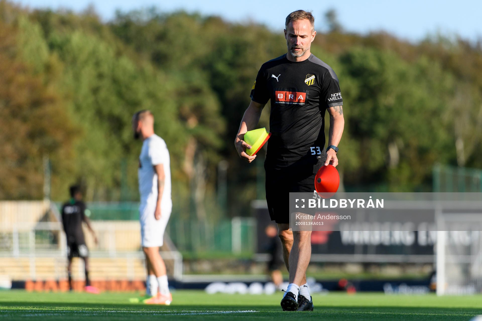 Häckens assisterande tränare Christian Lundström före