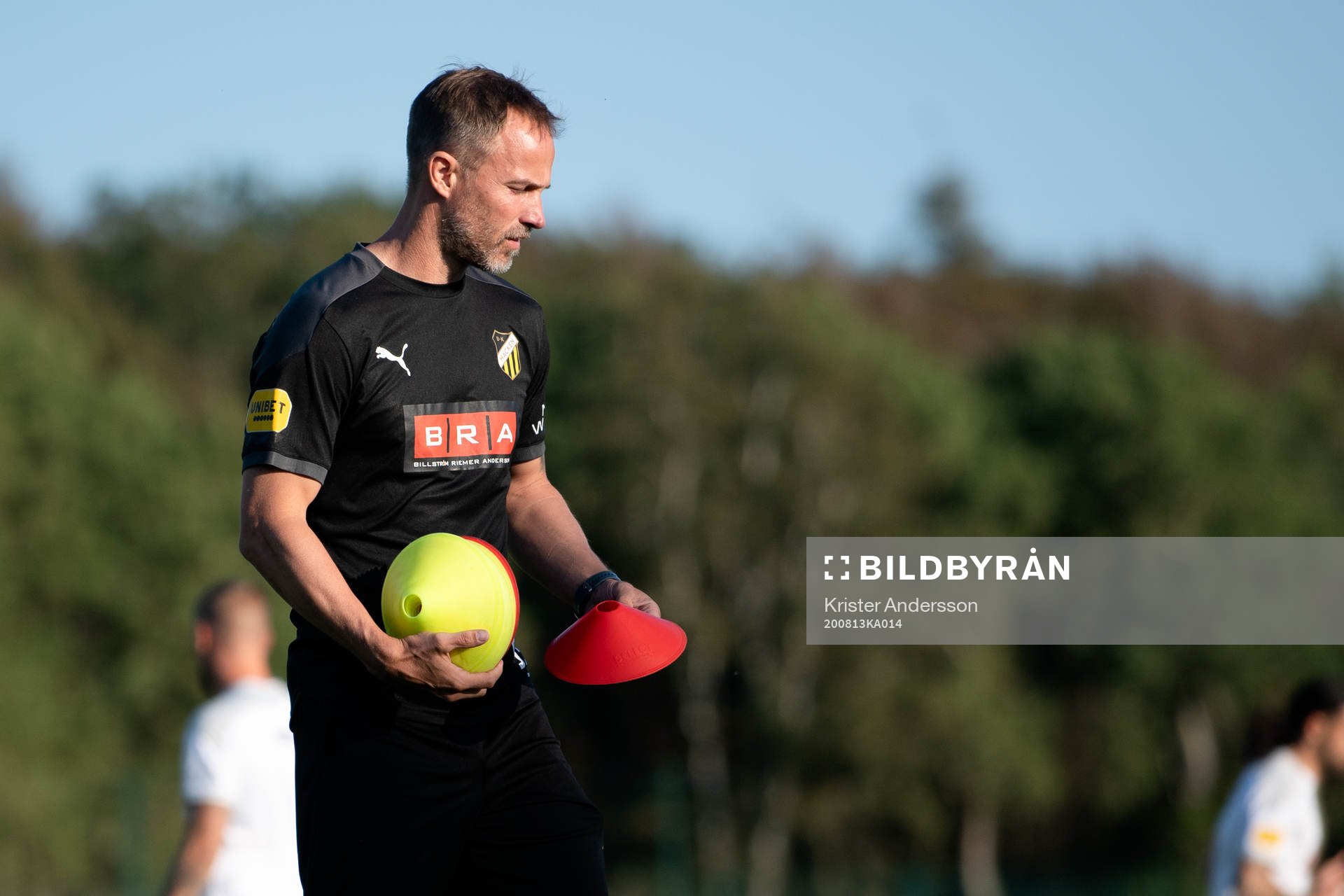 Häckens assisterande tränare Christian Lundström före