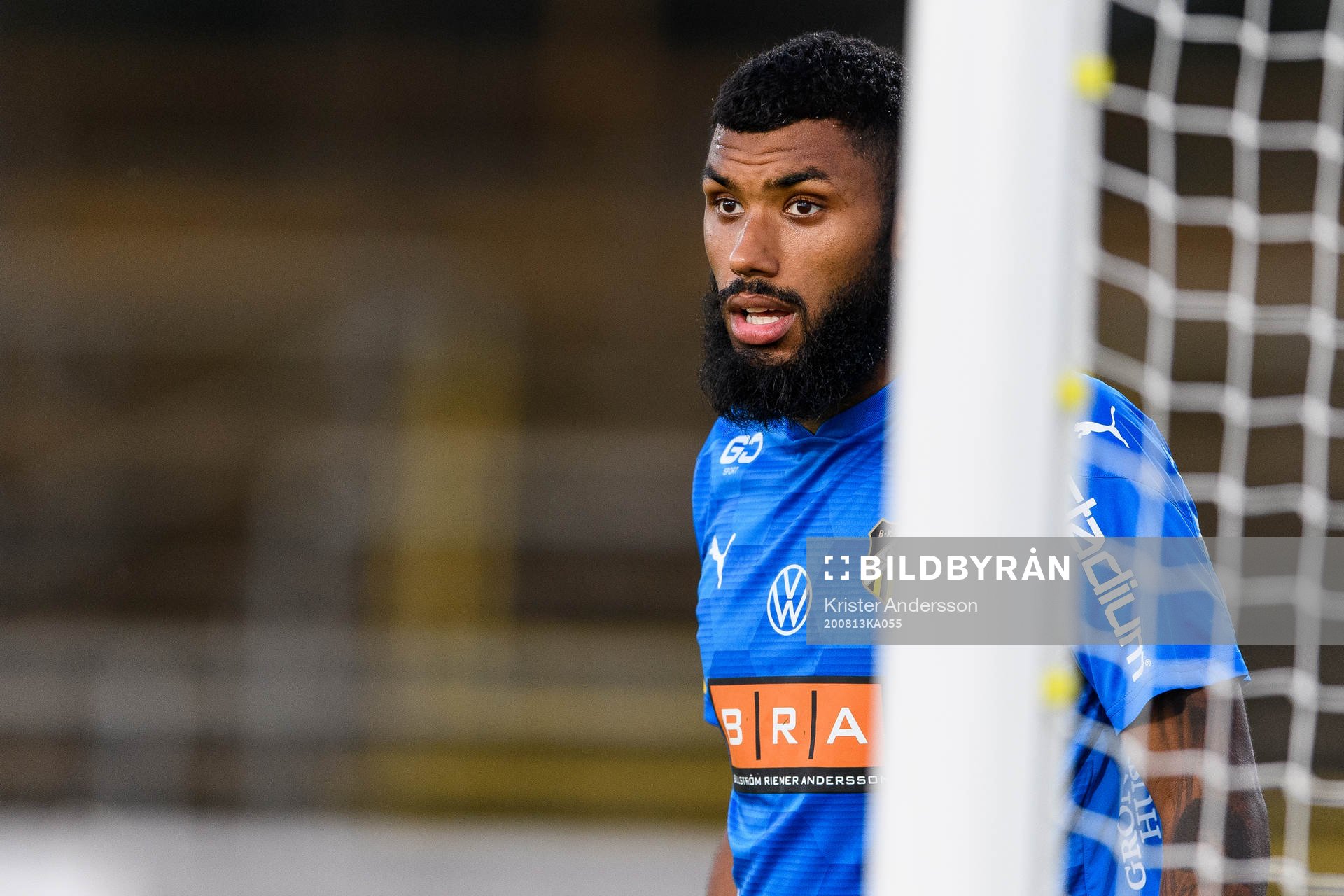 Häckens målvakt Jonathan Ursin Rasheed