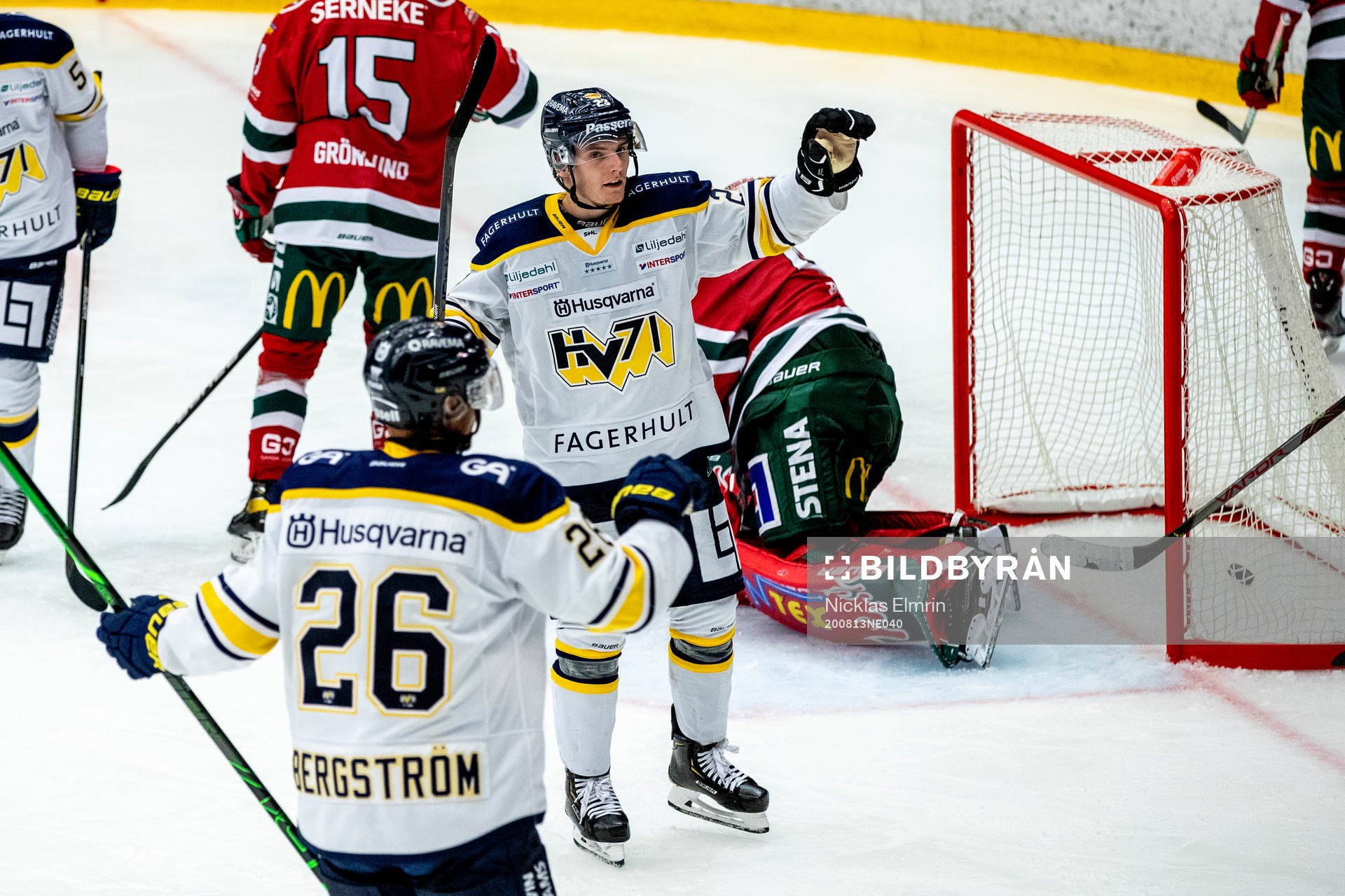 s Lias Andersson jublar