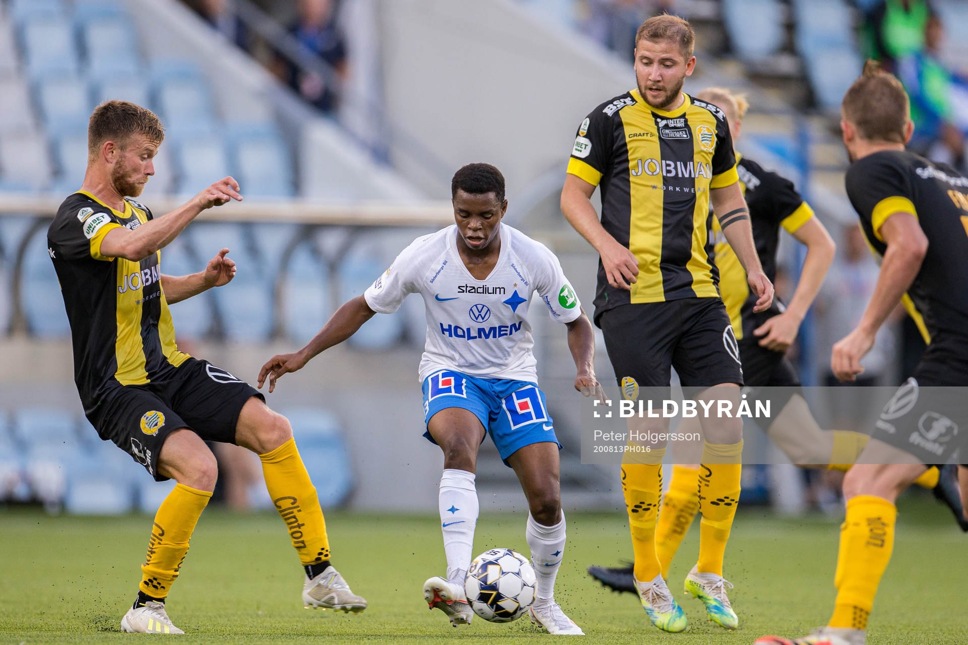 IFK Norrköpings Abdulrazaq Ishaq mot Hammarbys Darijan