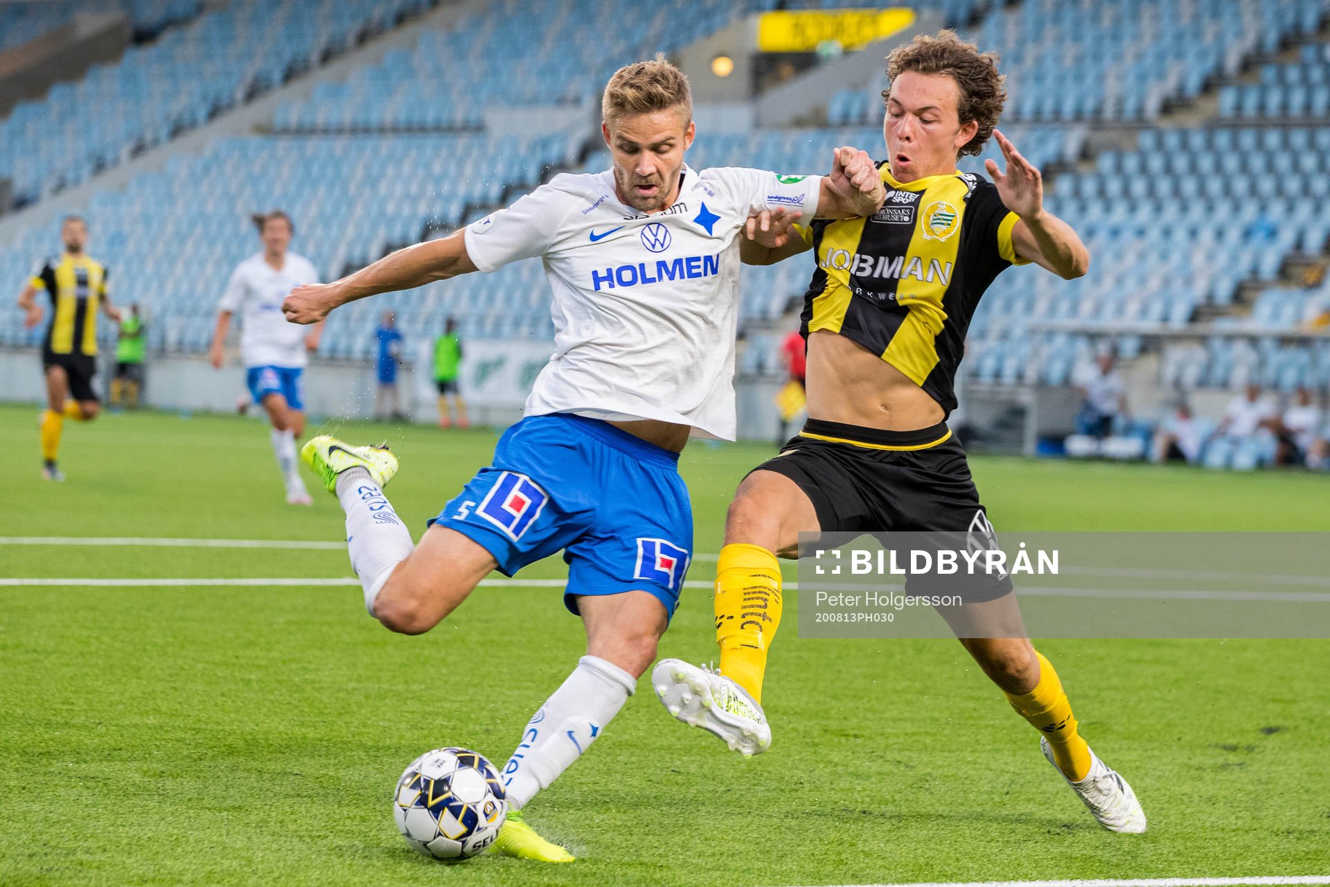IFK Norrköpings Christoffer Nyman och Hammarbys Kalle