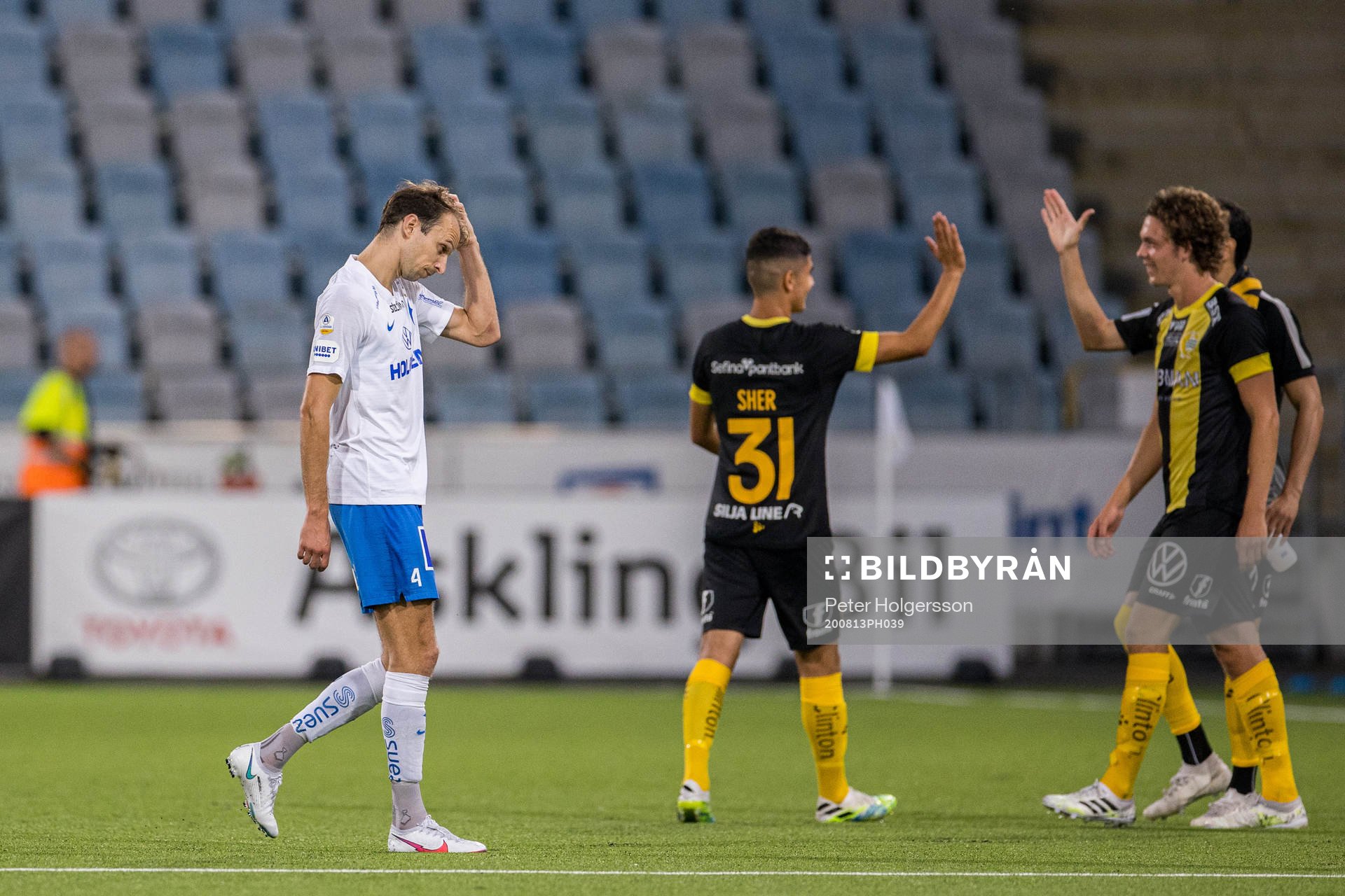 IFK Norrköpings Lars Krogh Gerson deppar
