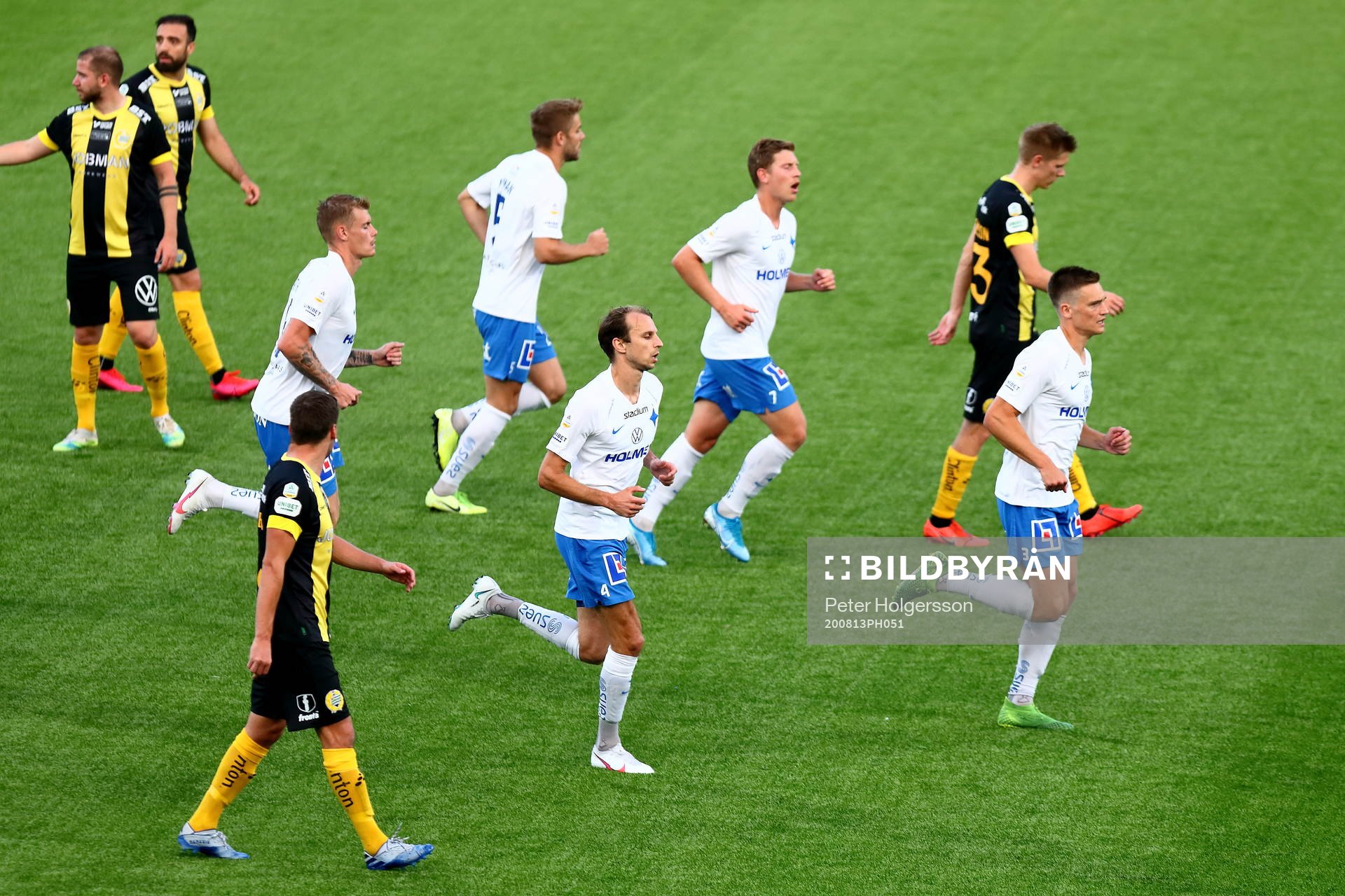 IFK Norrköpings Lars Krogh Gerson har gjort mål 1-1 på