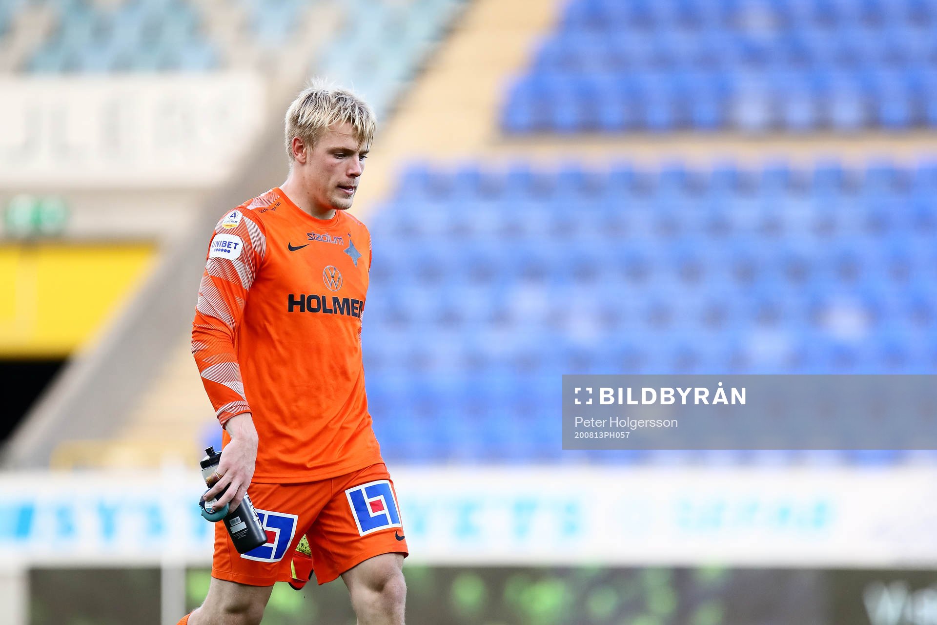 IFK Norrköpings målvakt Isak Pettersson deppar