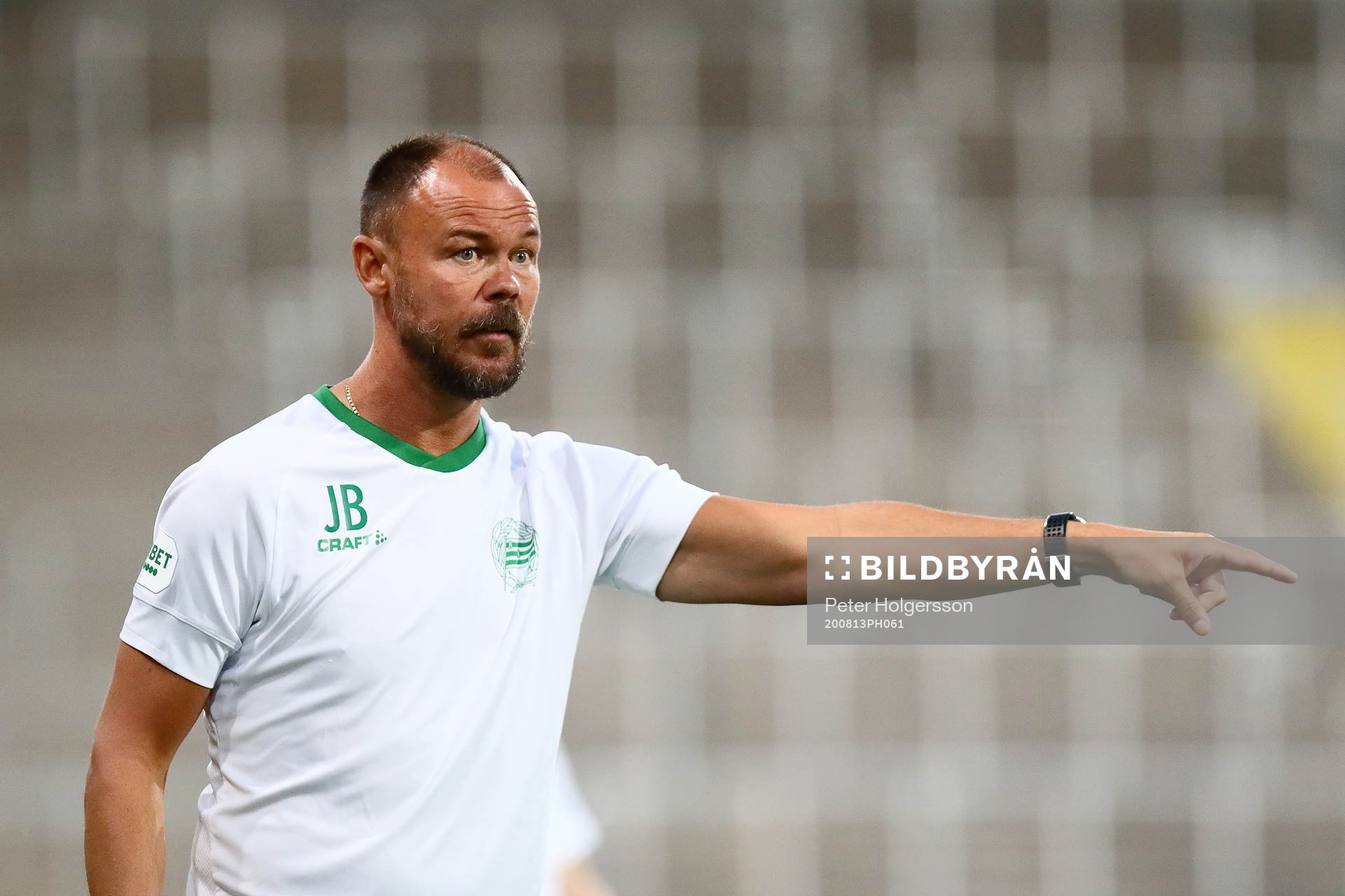 Hammarbys assisterande tränare Joachim Björklund