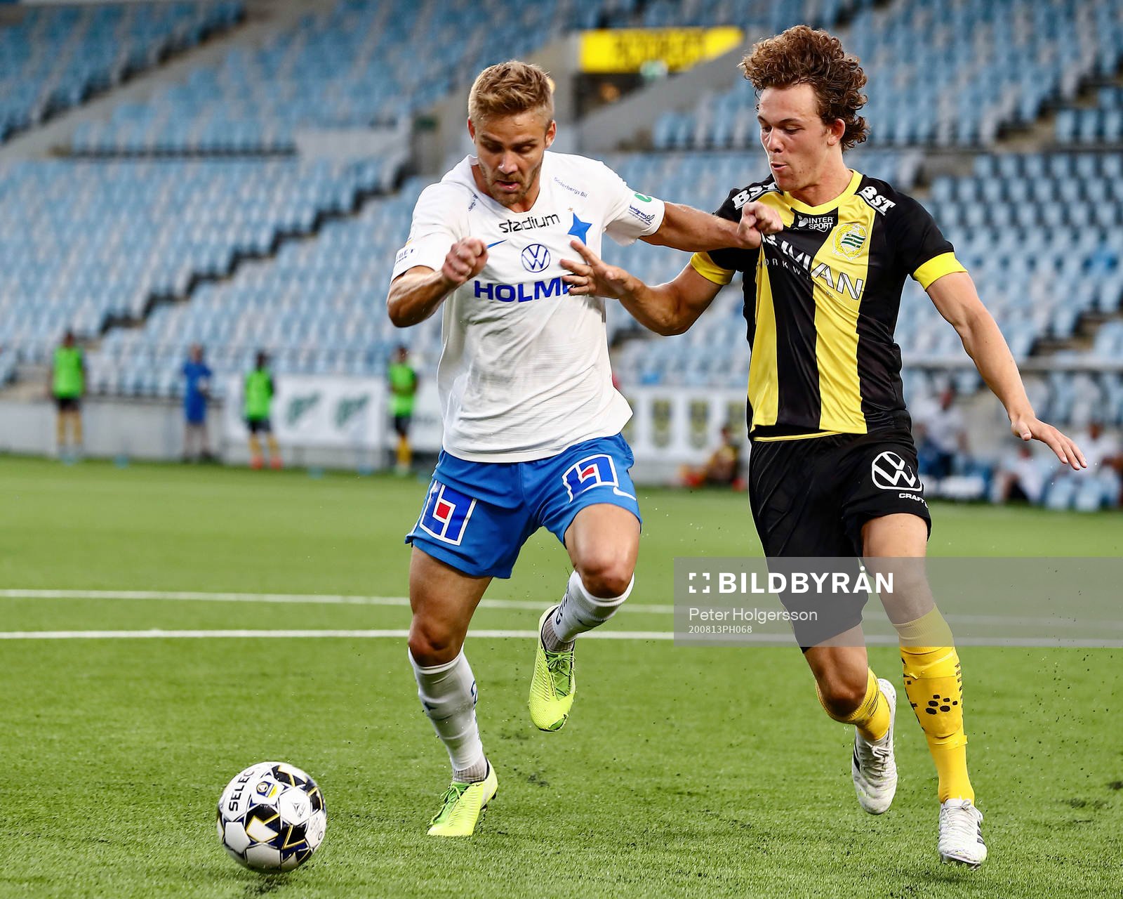 IFK Norrköpings Christoffer Nyman och Hammarbys Kalle