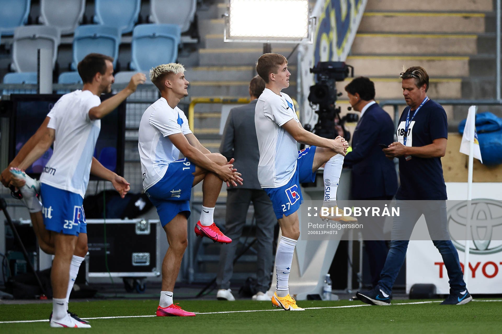 IFK Norrköpings Pontus Almqvist och Ísak Bergmann