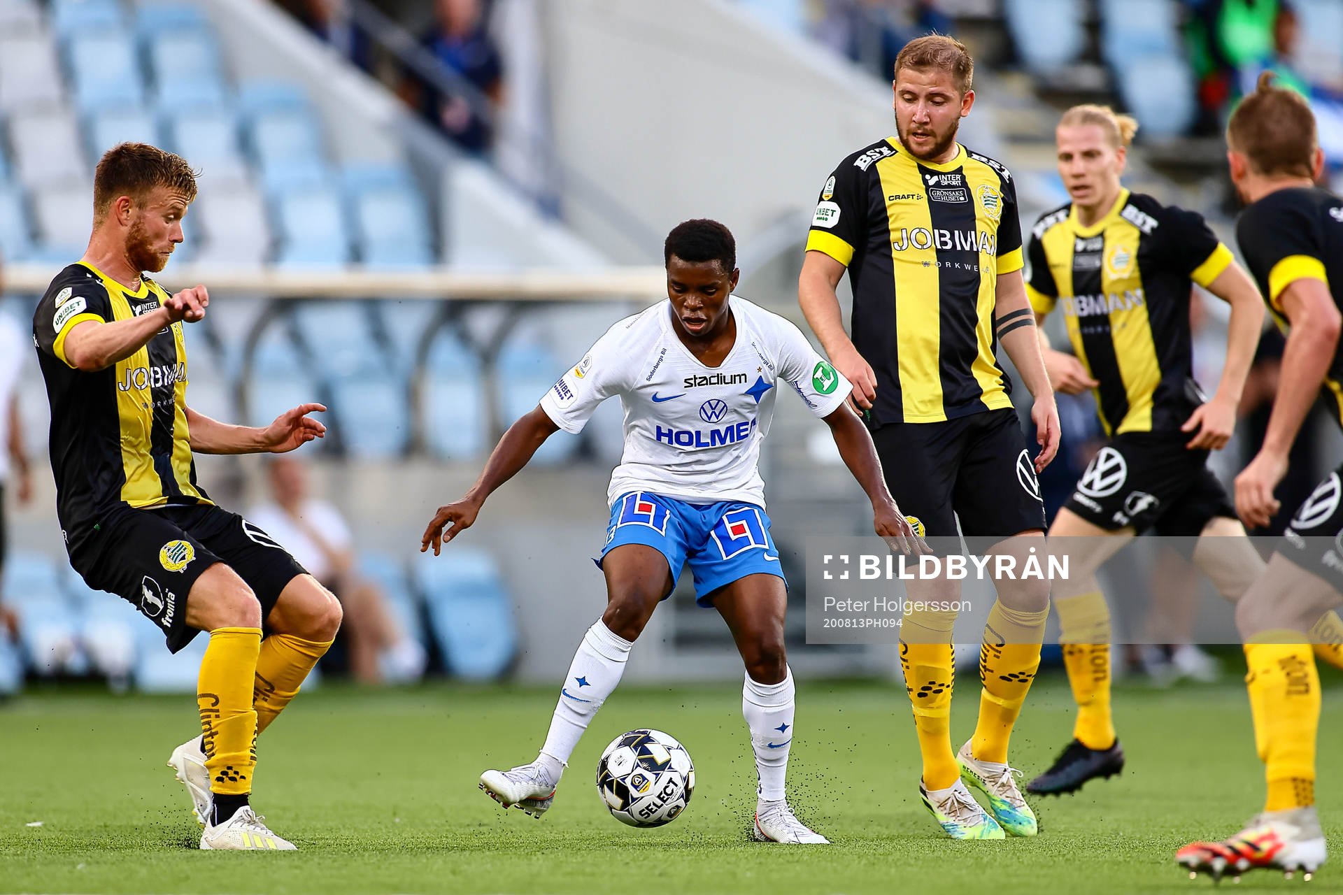 IFK Norrköpings Abdulrazaq Ishaq och Hammarbys Darijan