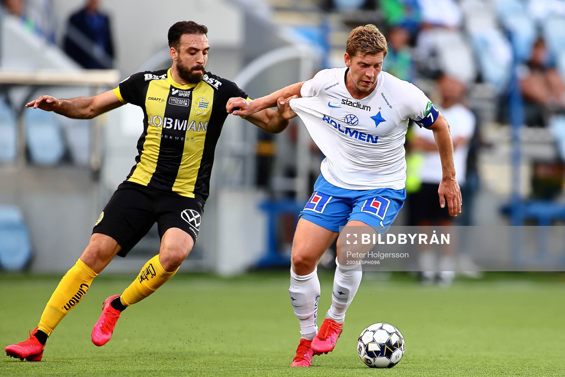 Hammarbys Abdul Khalili och IFK Norrköpings Alexander