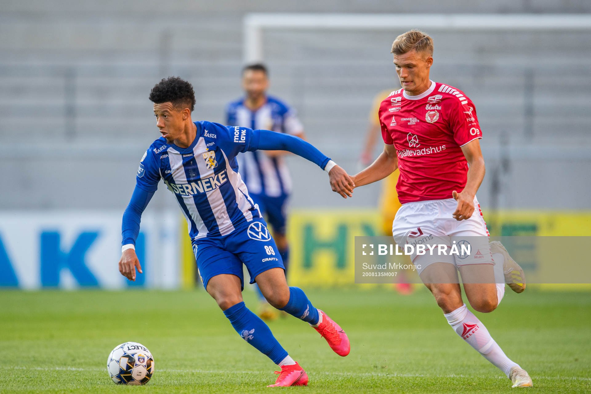 IFK Göteborgs Tobias Sana och Kalmars Svante Ingelsson