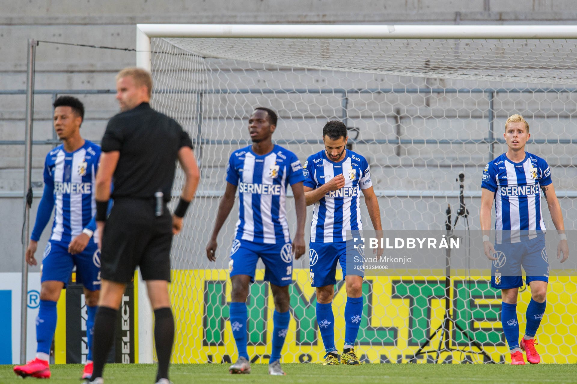IFK Göteborgs spelare deppar