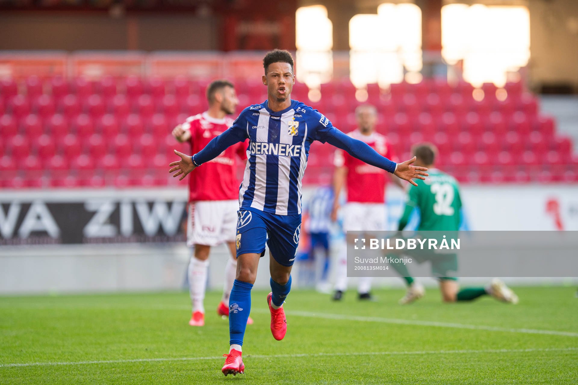 IFK Göteborgs Tobias Sana jublar