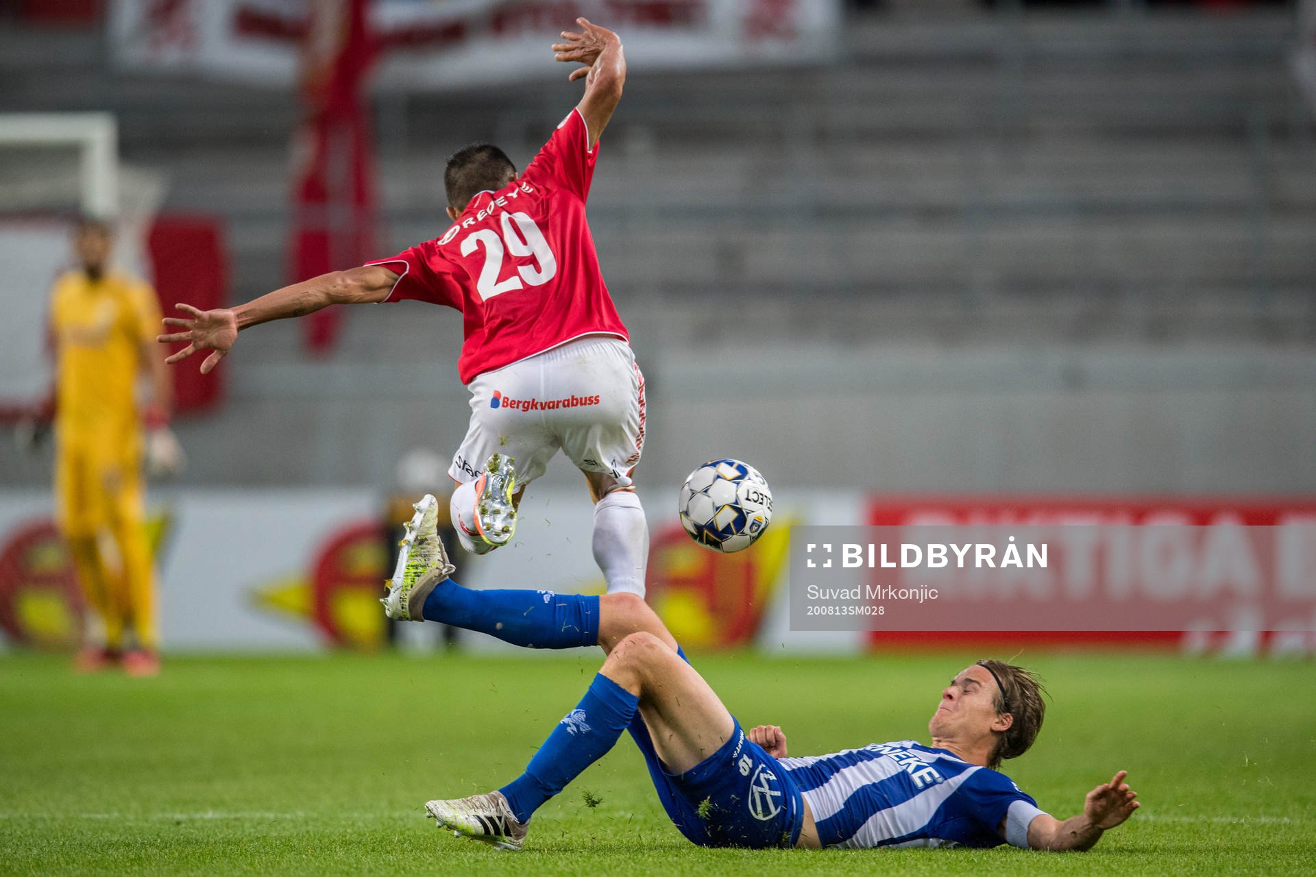 Kalmars Romário Pereira Sipião och IFK Göteborgs August