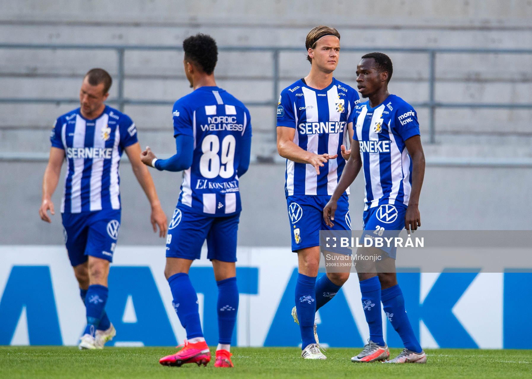 IFK Göteborgs spelare deppar