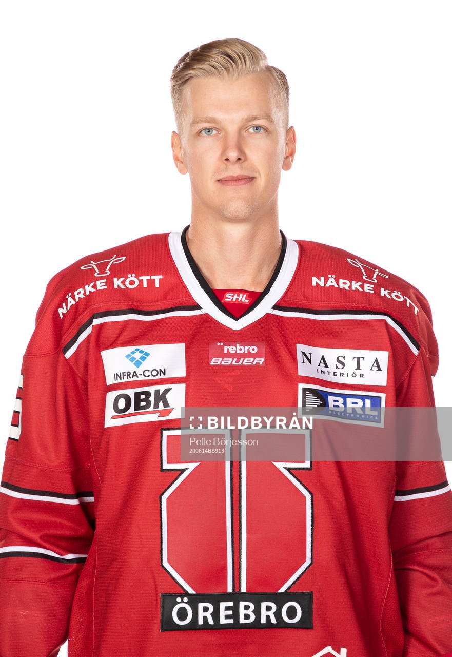 Örebros Gustav Backström