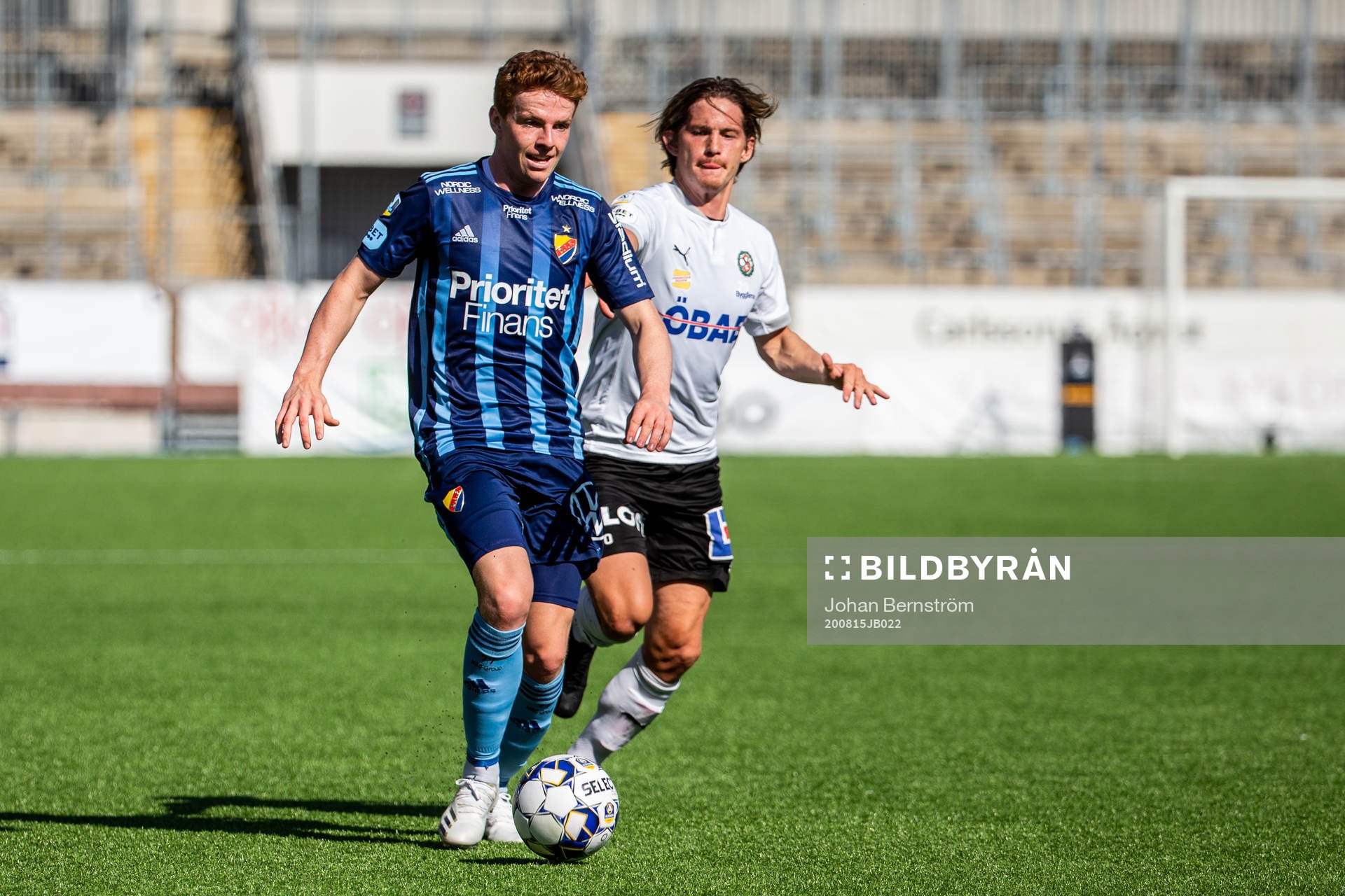 Djurgårdens Aslak Witry och Örebros Robin Book