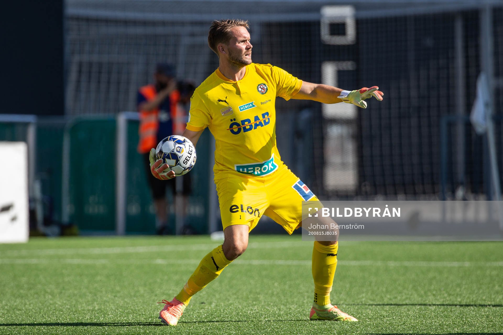 Örebros målvakt Oscar Jansson
