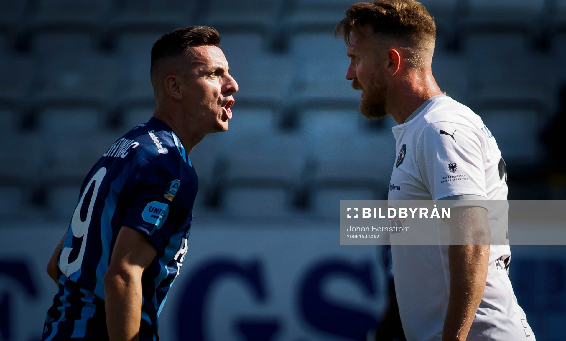 Djurgårdens Haris Radetinac och Örebros Michael Almebäck