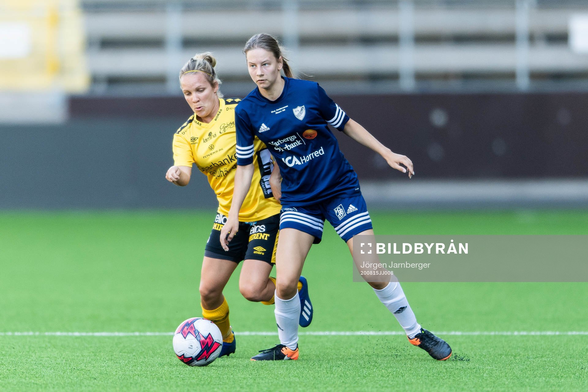 Öxnevallas Weronika Hedin och Elfsborgs Linda Westberg