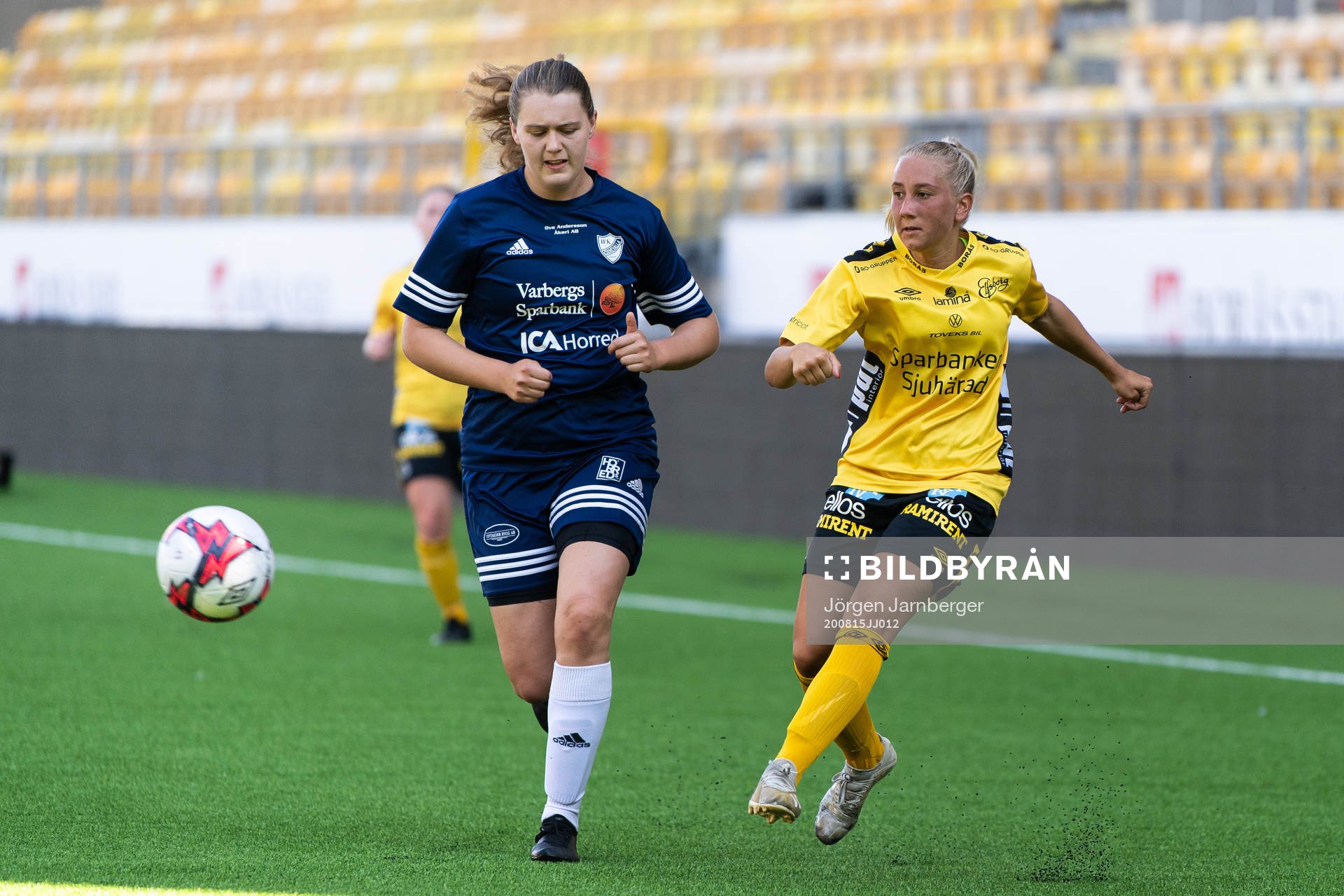 Elfsborgs Cornelia Andersson och Öxnevallas Emilia