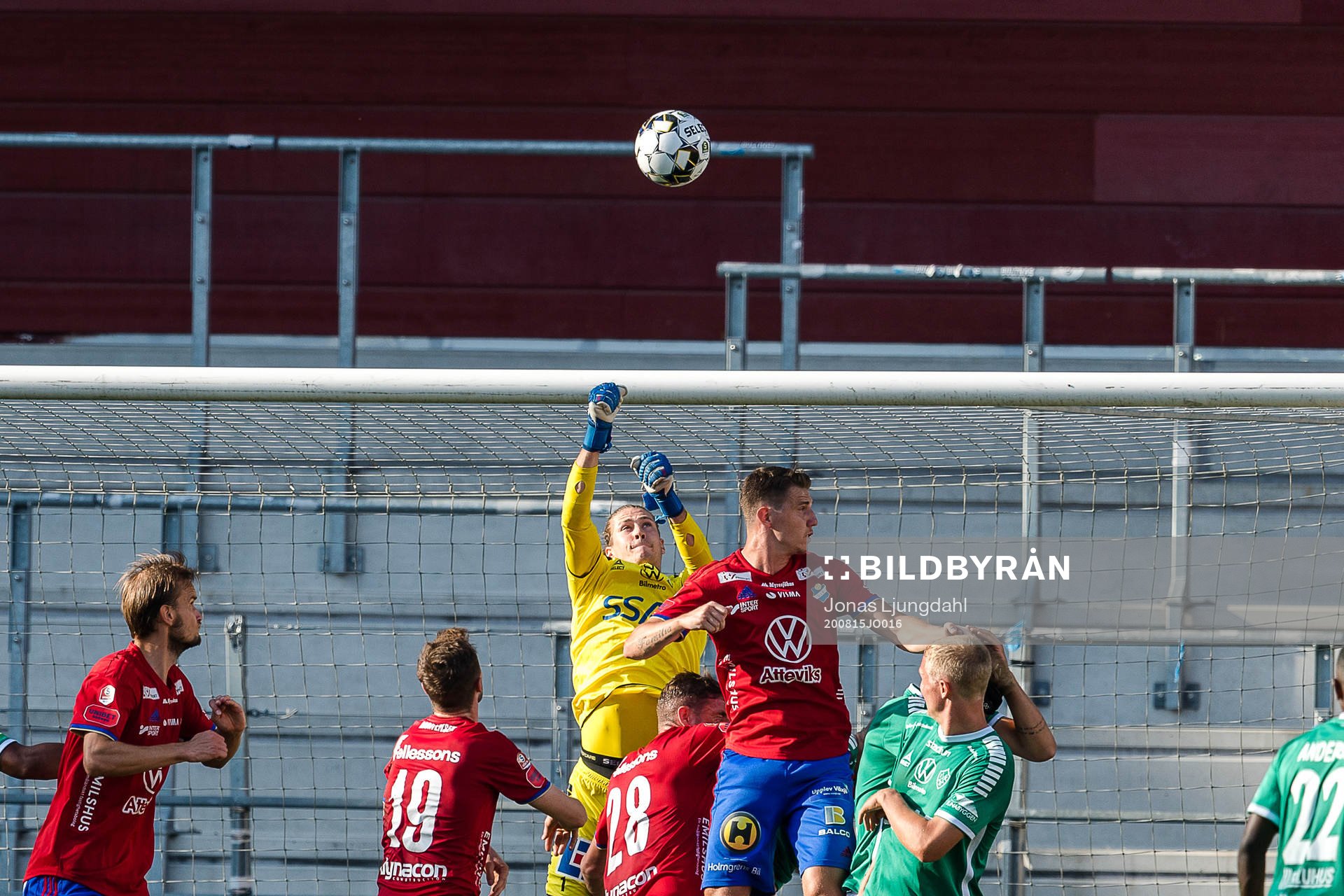 Brages målvakt Adrian Engdahl