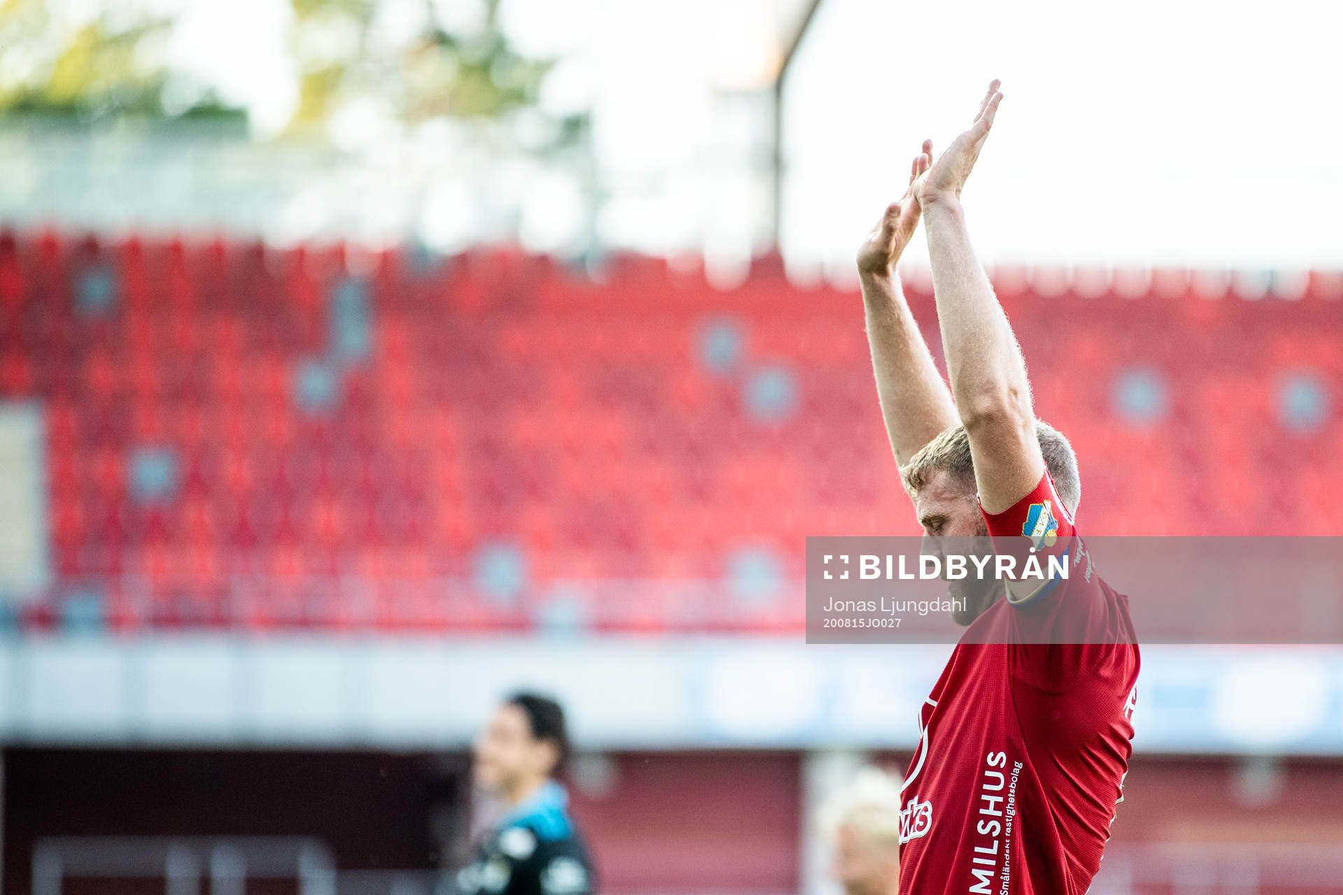 Östers Stefan Karlsson jublar