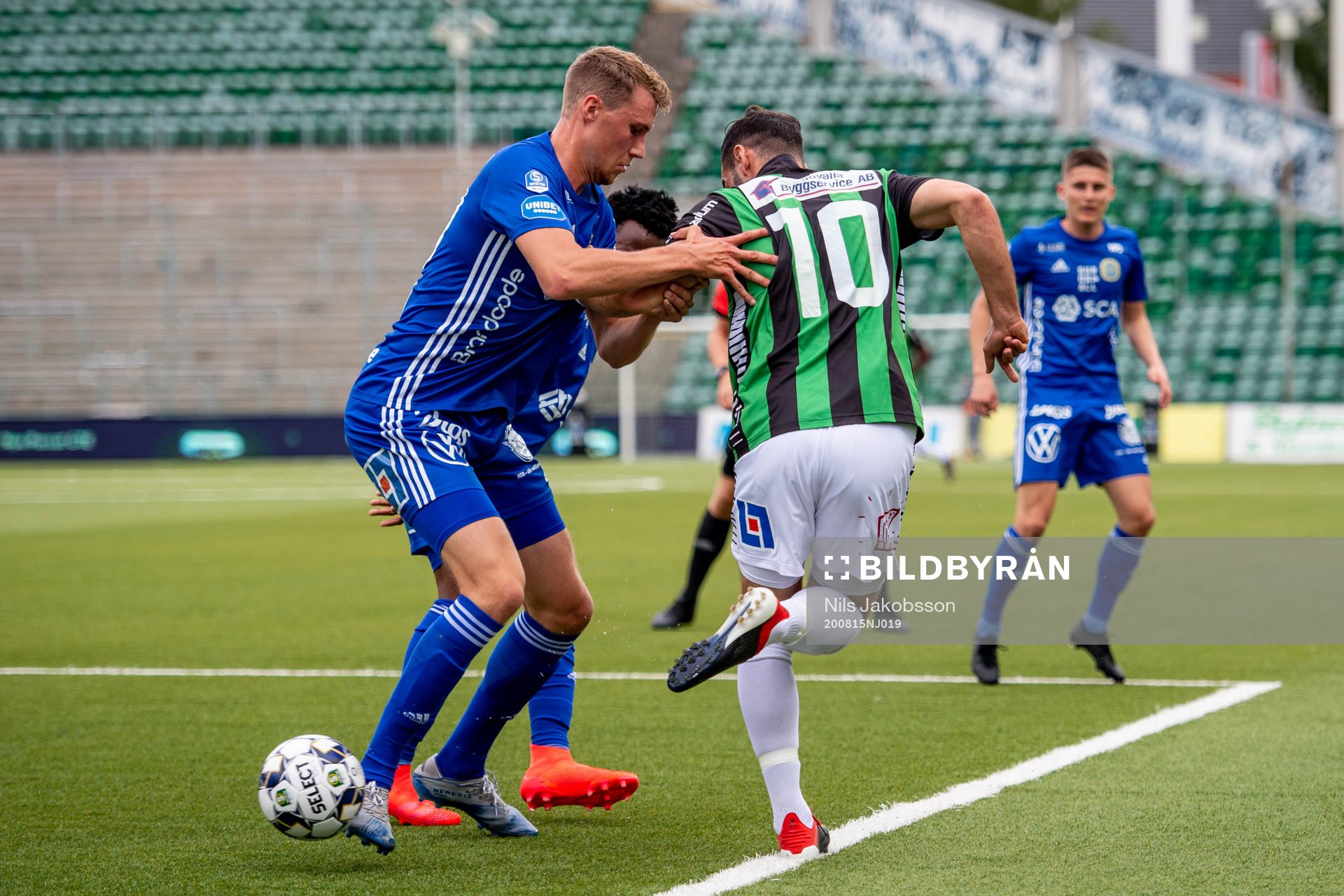 Sundsvalls Niklas Dahlström och GAIS Mervan Celik