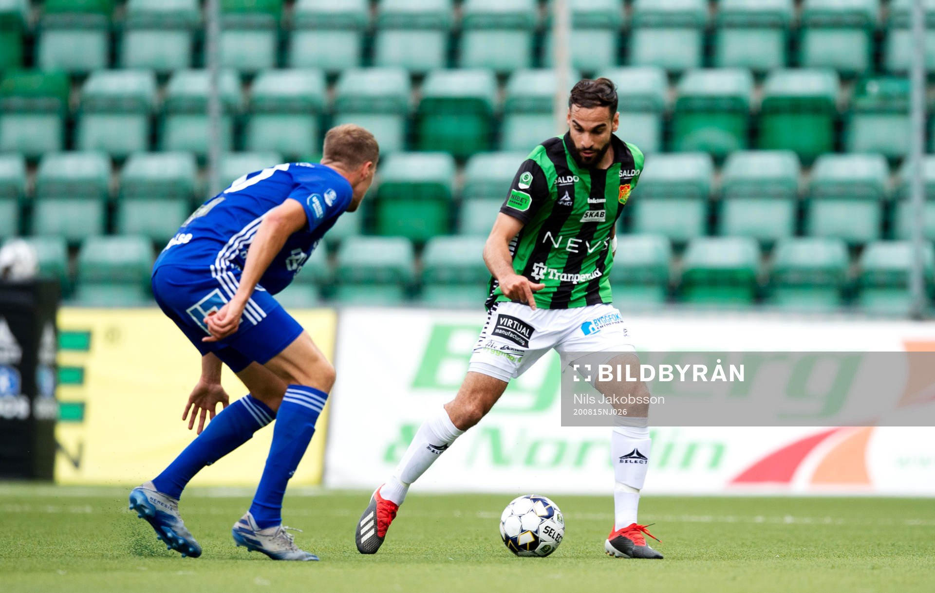 Sundsvalls David Myrestam och GAIS Paulo Marcelo