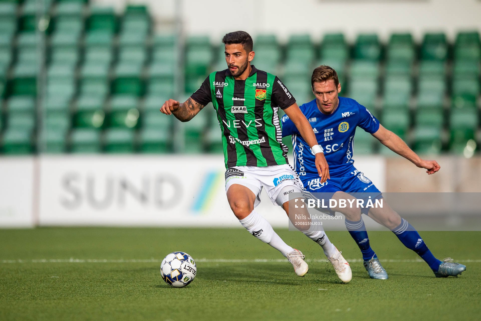 GAIS Paulo Marcelo och Sundsvalls David Myrestam