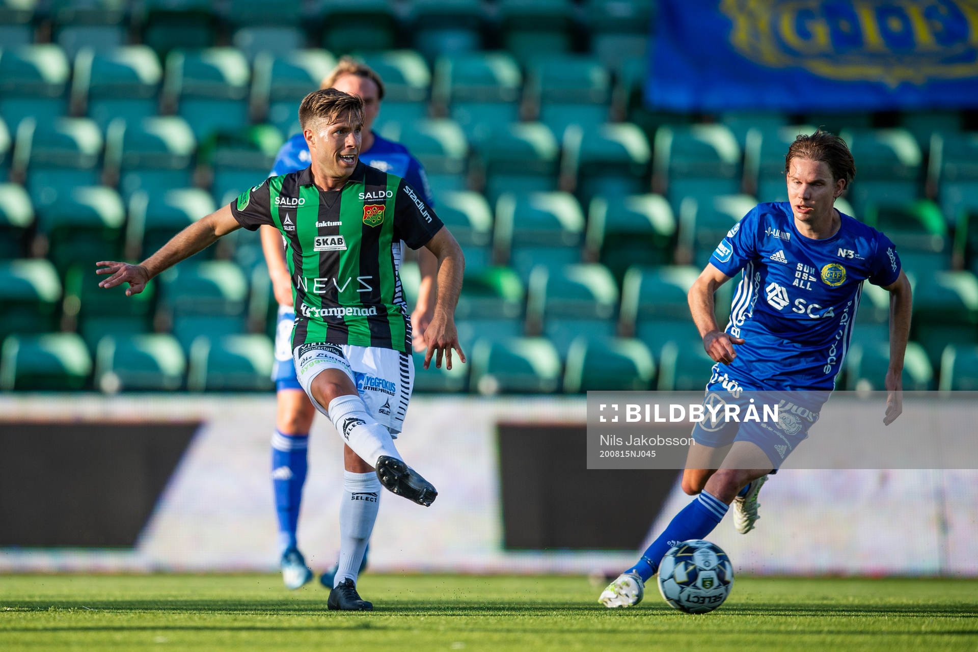 GAIS Nikola Ladan och Sundsvalls Johan Blomberg