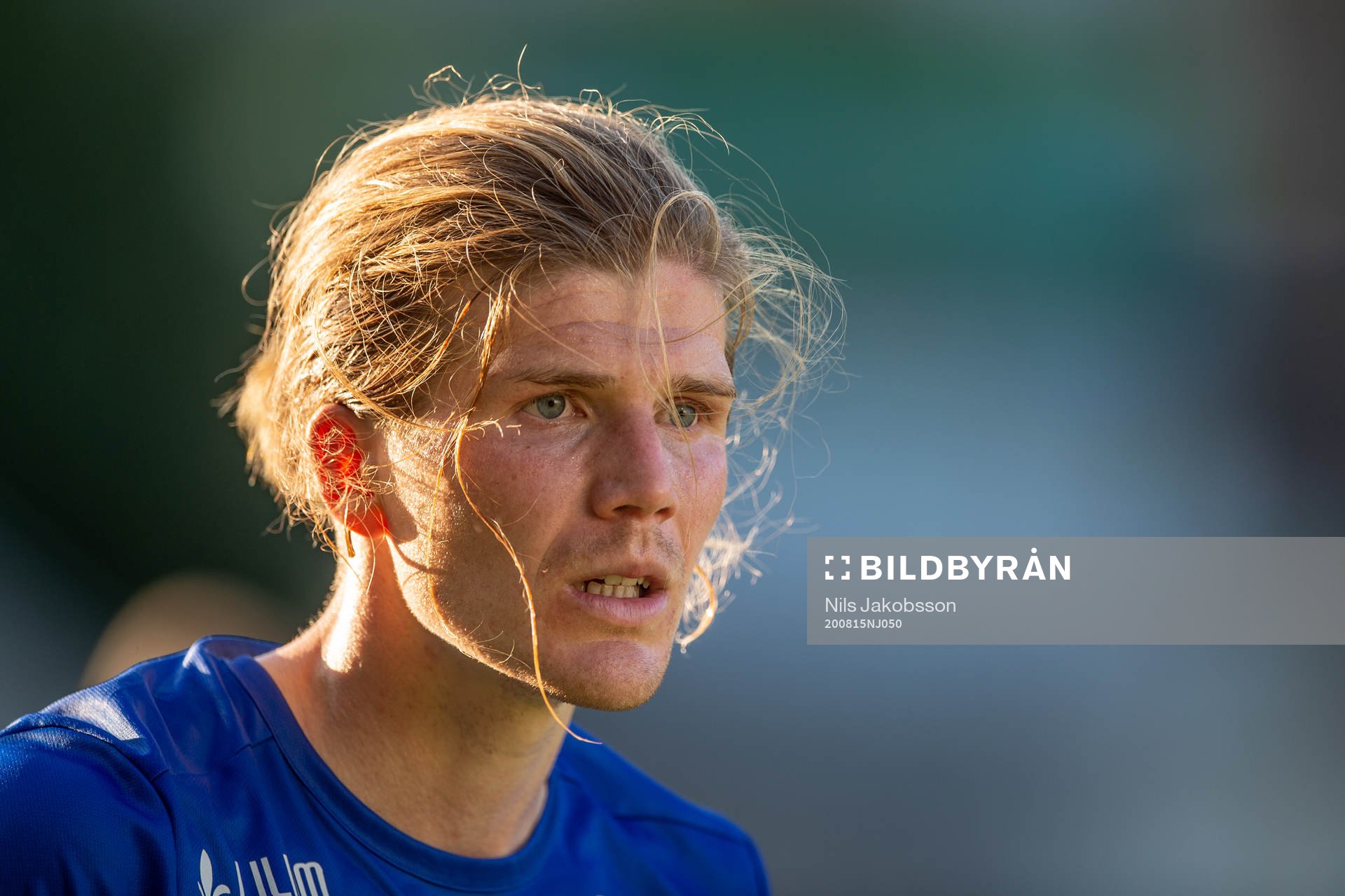 Sundsvalls Oliver Berg efter fotbollsmatchen i Superettan  mellan GIF Sundsvall och GAIS den 15 augusti 2020 i Sundsvall.