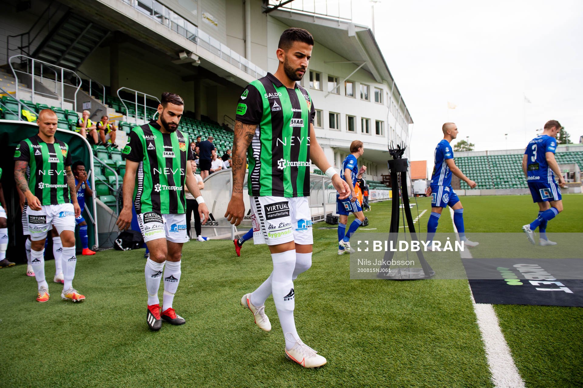 GAIS Mervan Celik och Paulo Marcelo gör entre