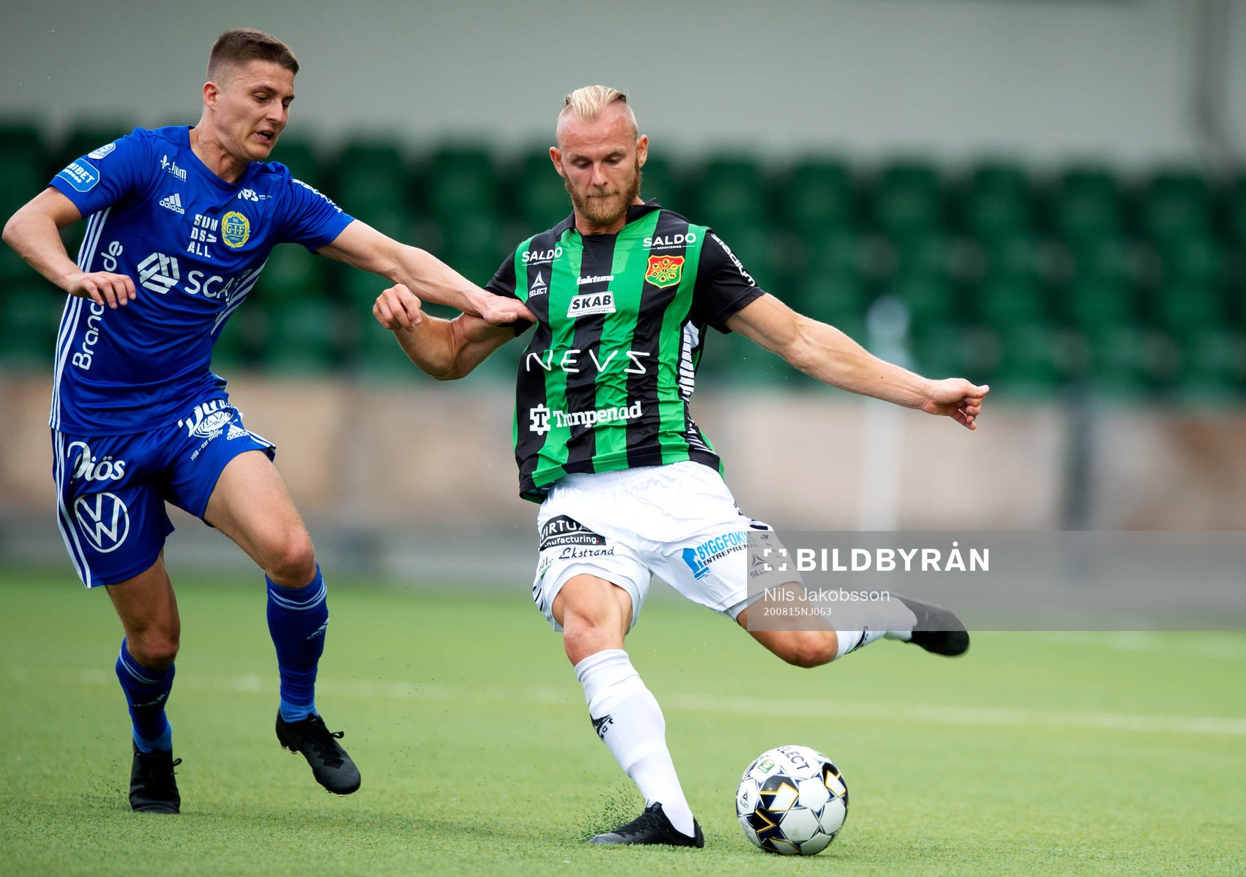 Sundsvalls Johan Andersson och GAIS Nicls Andersén