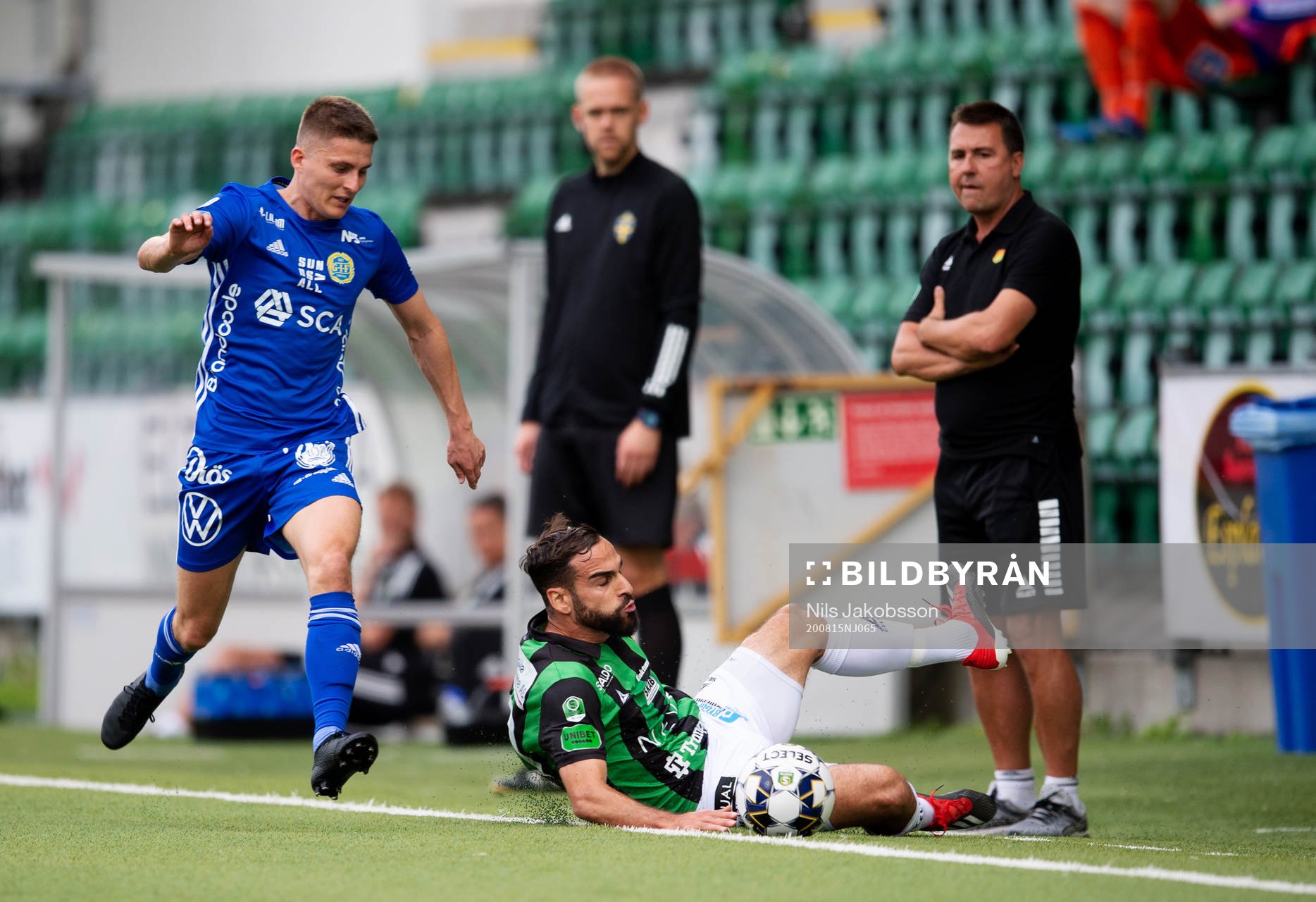 Sundsvalls Johan Andersson och GAIS Mervan Celik