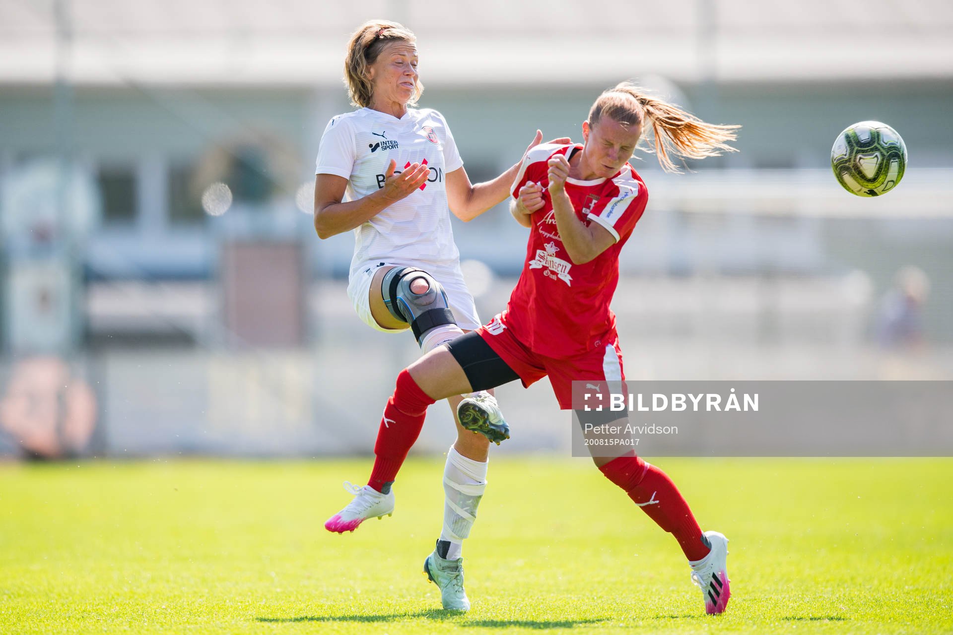 Hittarps Charlotte Crafoord-Larsen och Färjestadens Ebba
