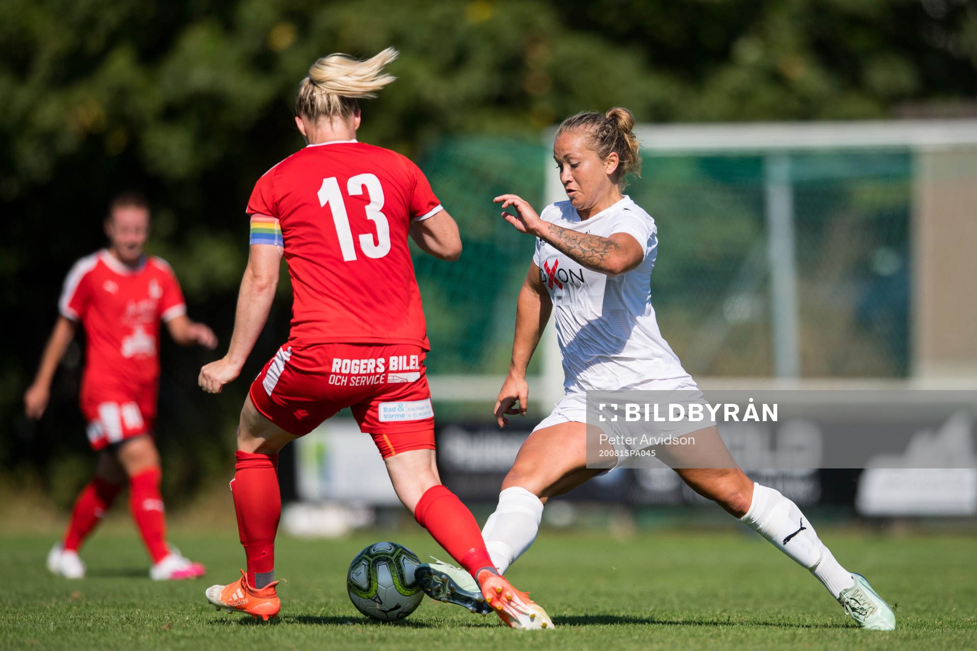 Hittarps Marielle Karlsson och Färjestadens Sofie Waller