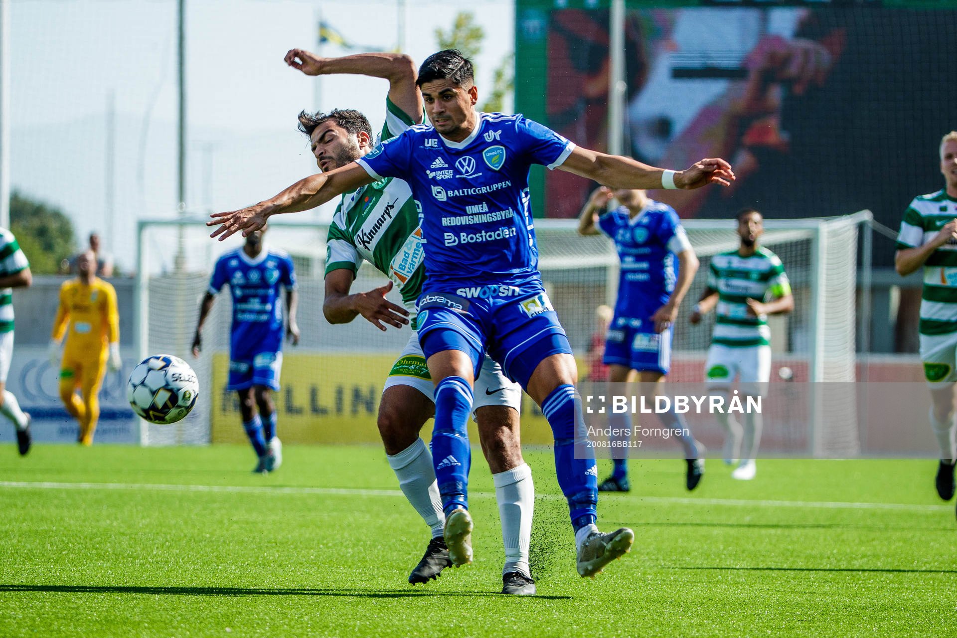Umeås Dillan Ismail och Västerås Karwan Safari