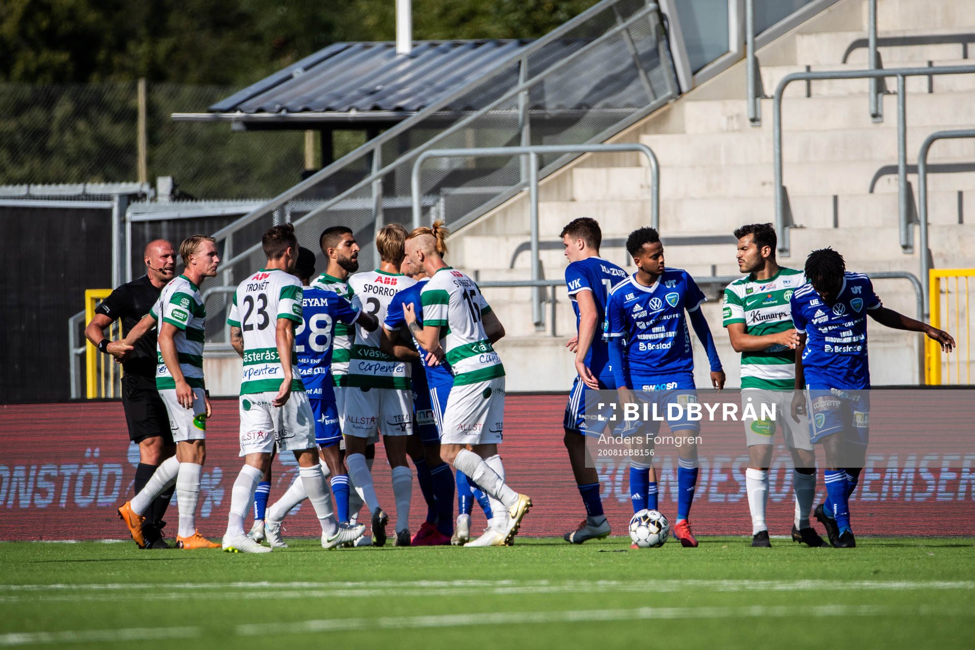 Bråk mellan Västerås och Umeås spelare