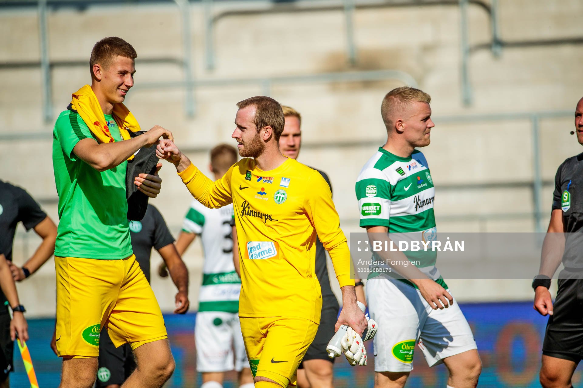 Västerås målvakt Sebastian Selin och målvakt Daniel
