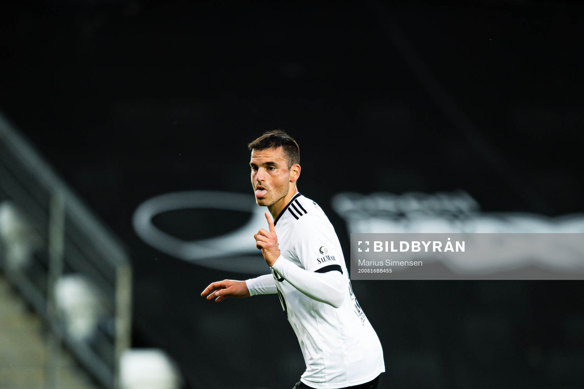 Dino Islamovic of Rosenborg celebrates