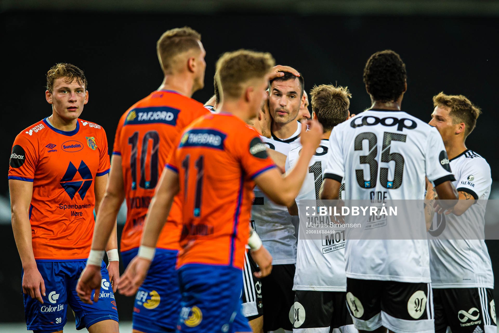 Dino Islamovic of Rosenborg celebrates